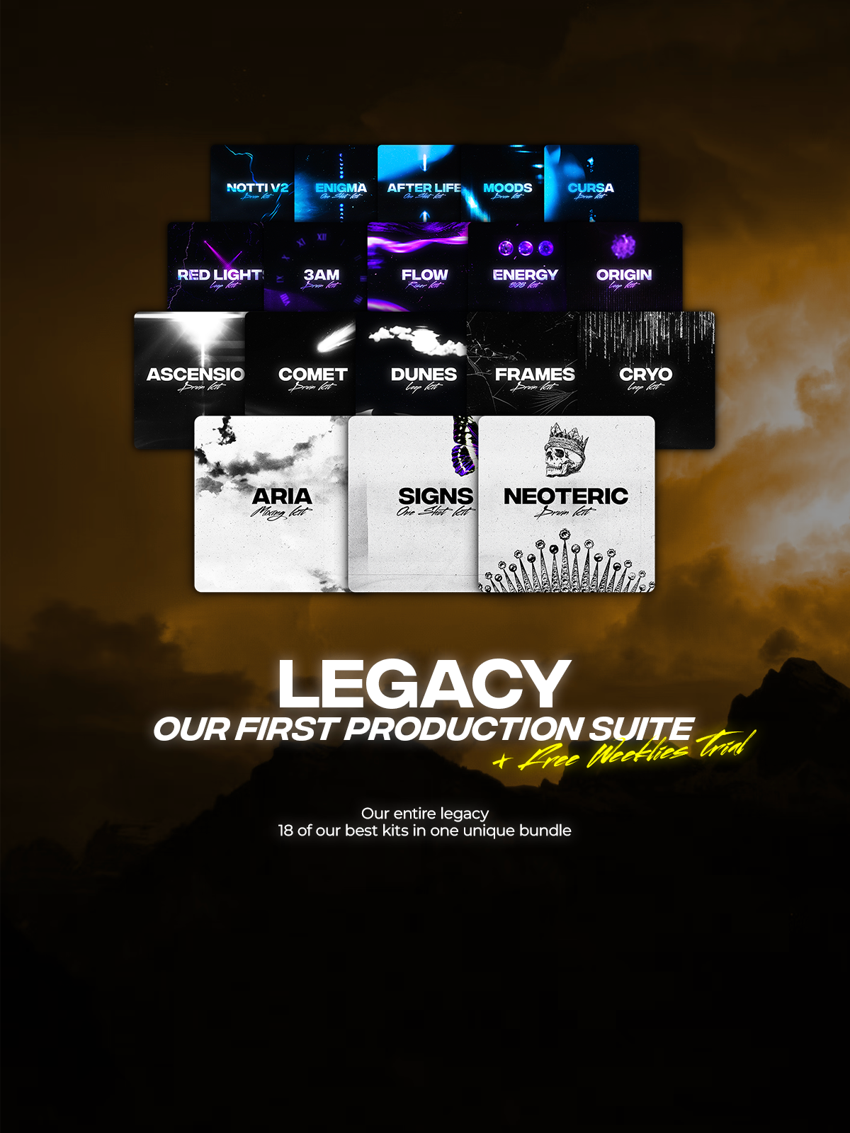 Legacy Production Suite Banner Mobile
