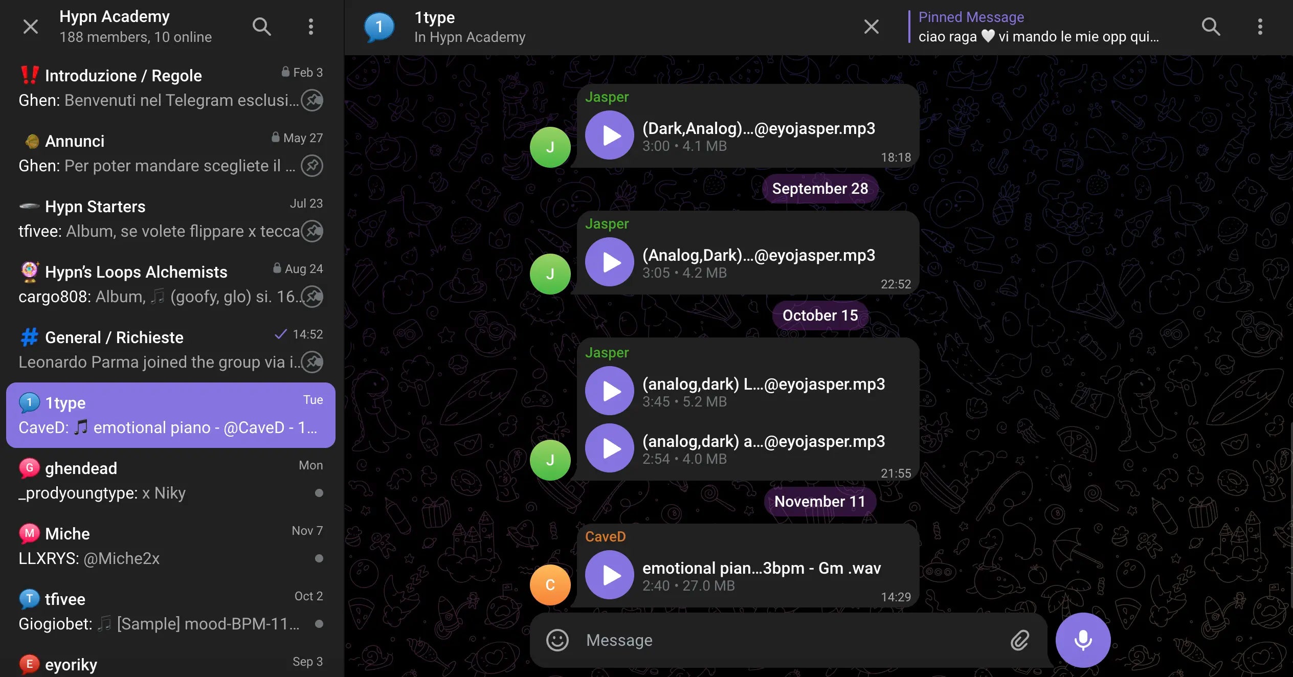 Hypn Academy - Telegram esclusivo