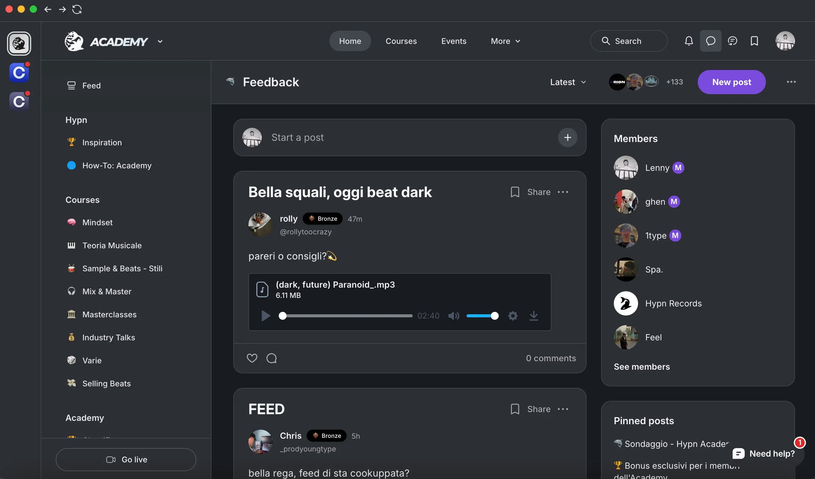 Hypn Academy - App mobile & Dekstop