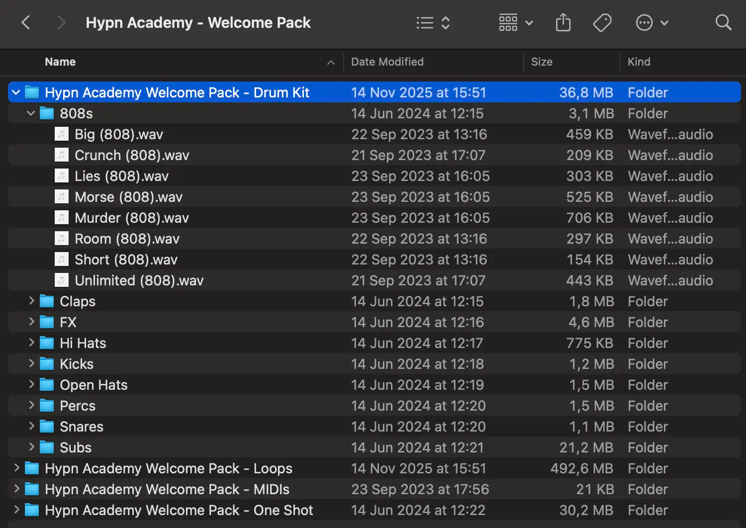 Hypn Academy - Welcome Pack