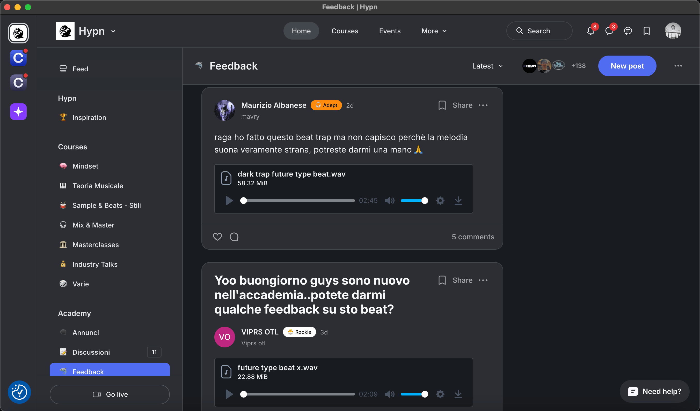 Hypn Academy - Home Page