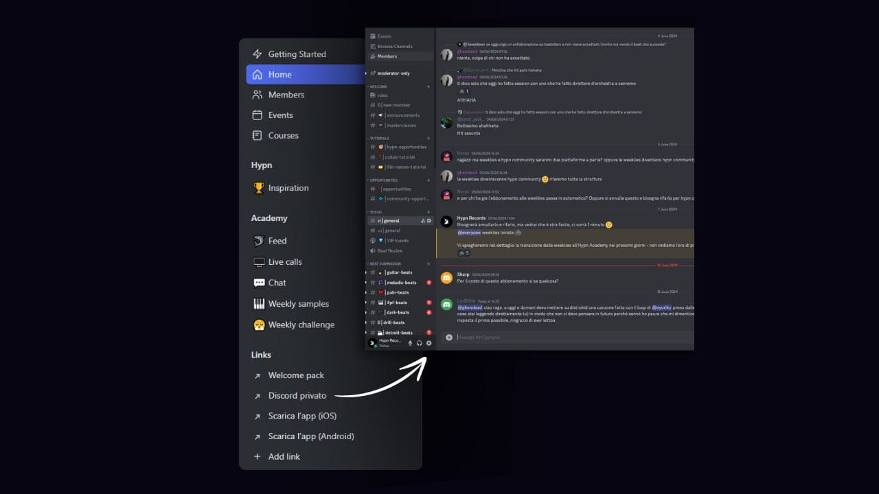 Hypn Academy - Discord Privato