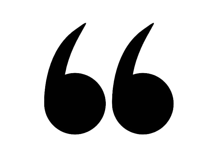 Quotation mark for reviews